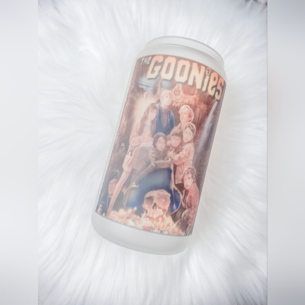 Goonies Never Say Die Glass Can Cup